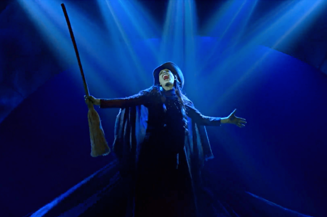 Wicked witch solo performance